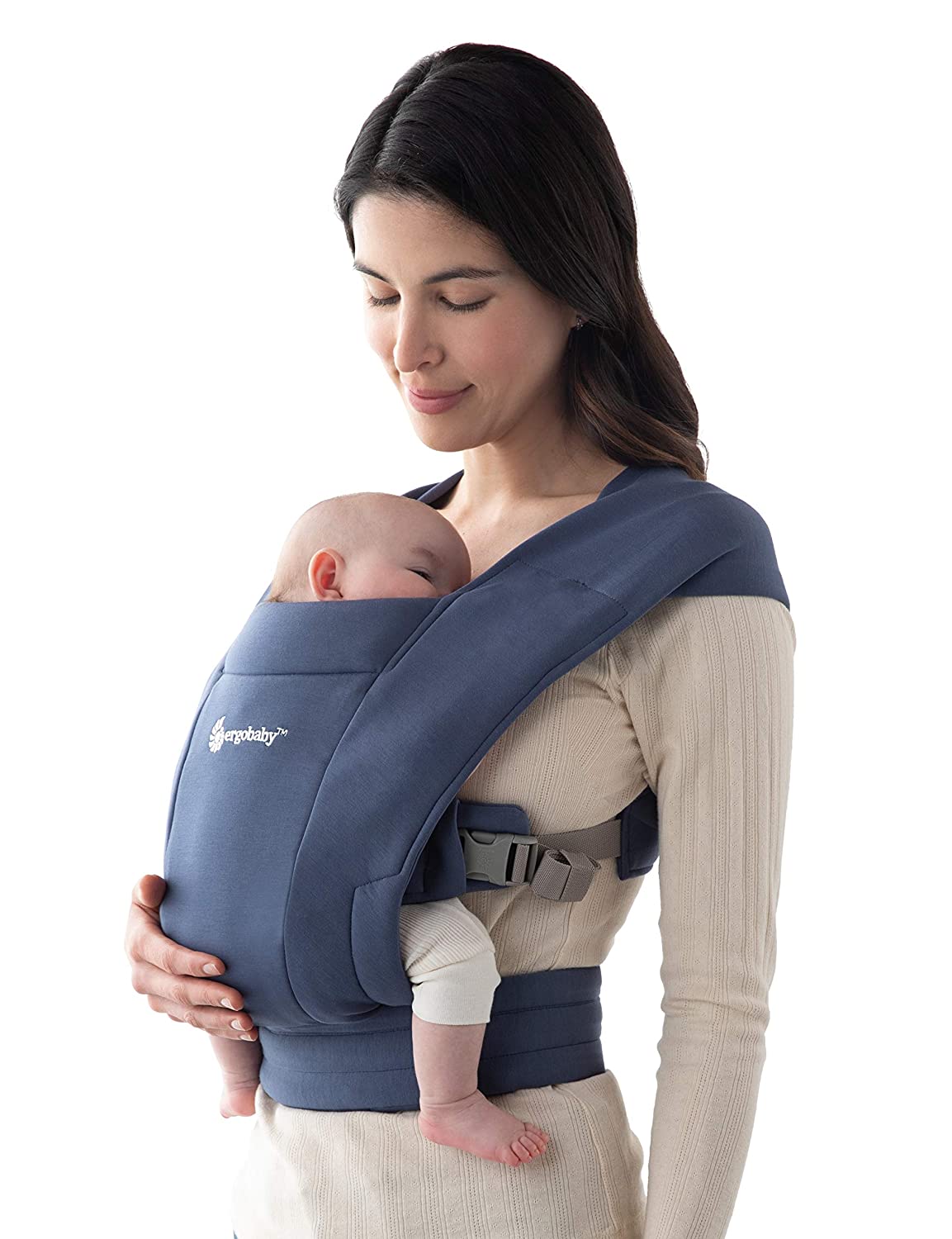 Ergobaby Embrace Baby Carrier for Newborns from Birth, Extra-Soft, Front Baby Carrier, Ergonomic