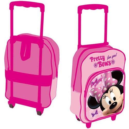 Disney Trolley School Backpack Minnie Pretty Bows