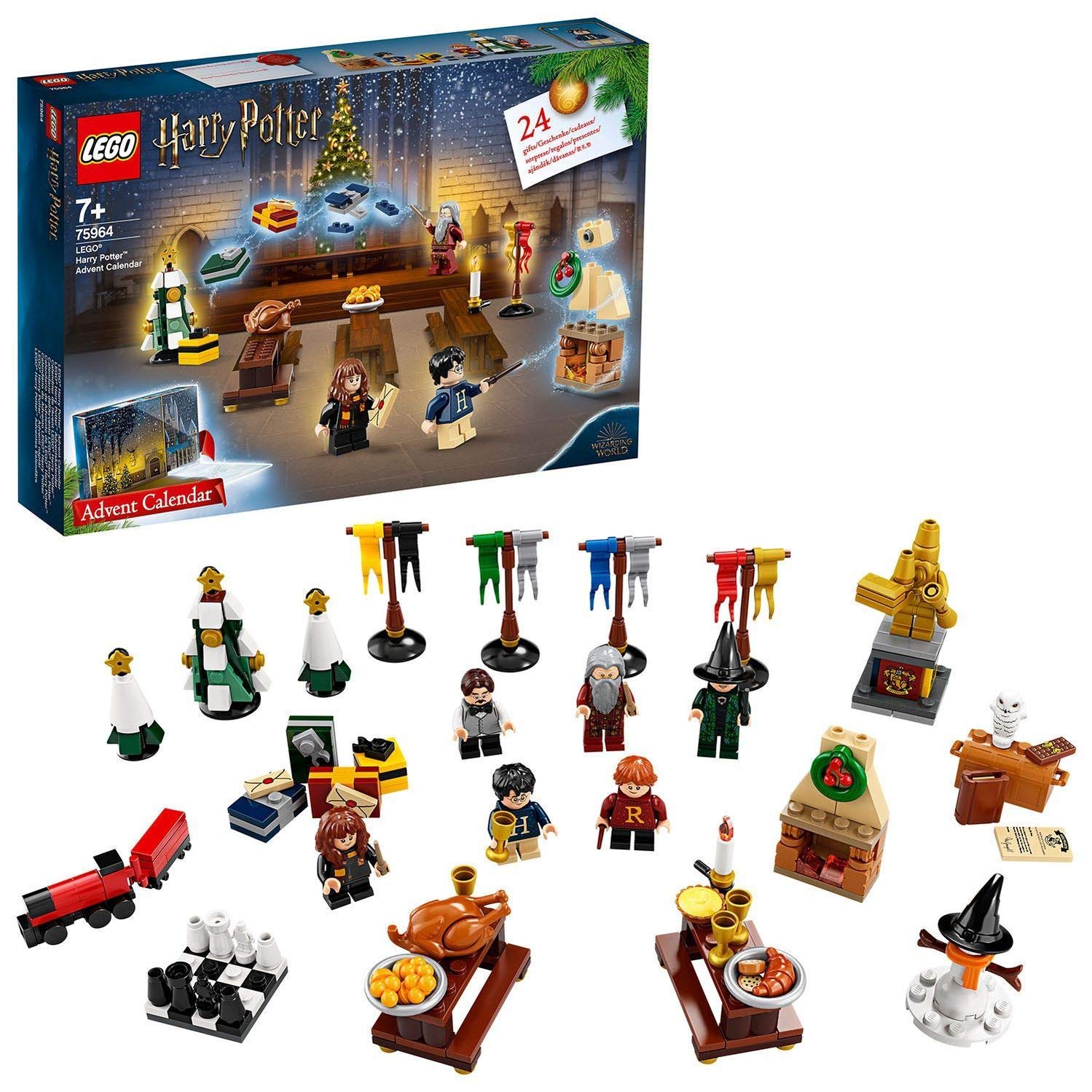 LEGO 75964 Harry Potter Advent Calendar, Construction Kit, Multi-Colour