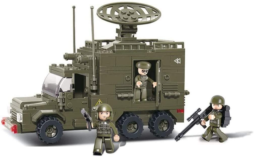 Sluban M38 B0300 – Construction Set – Army Radar Truck