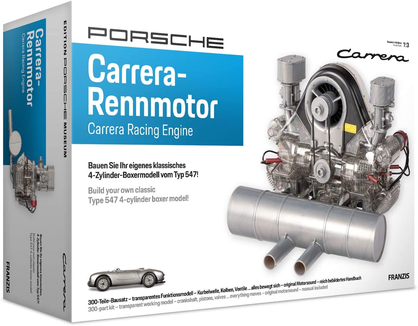 Porsche Carrera Racing Engine: 4-Cylinder Boxer Model Of Type 547 – Carrera