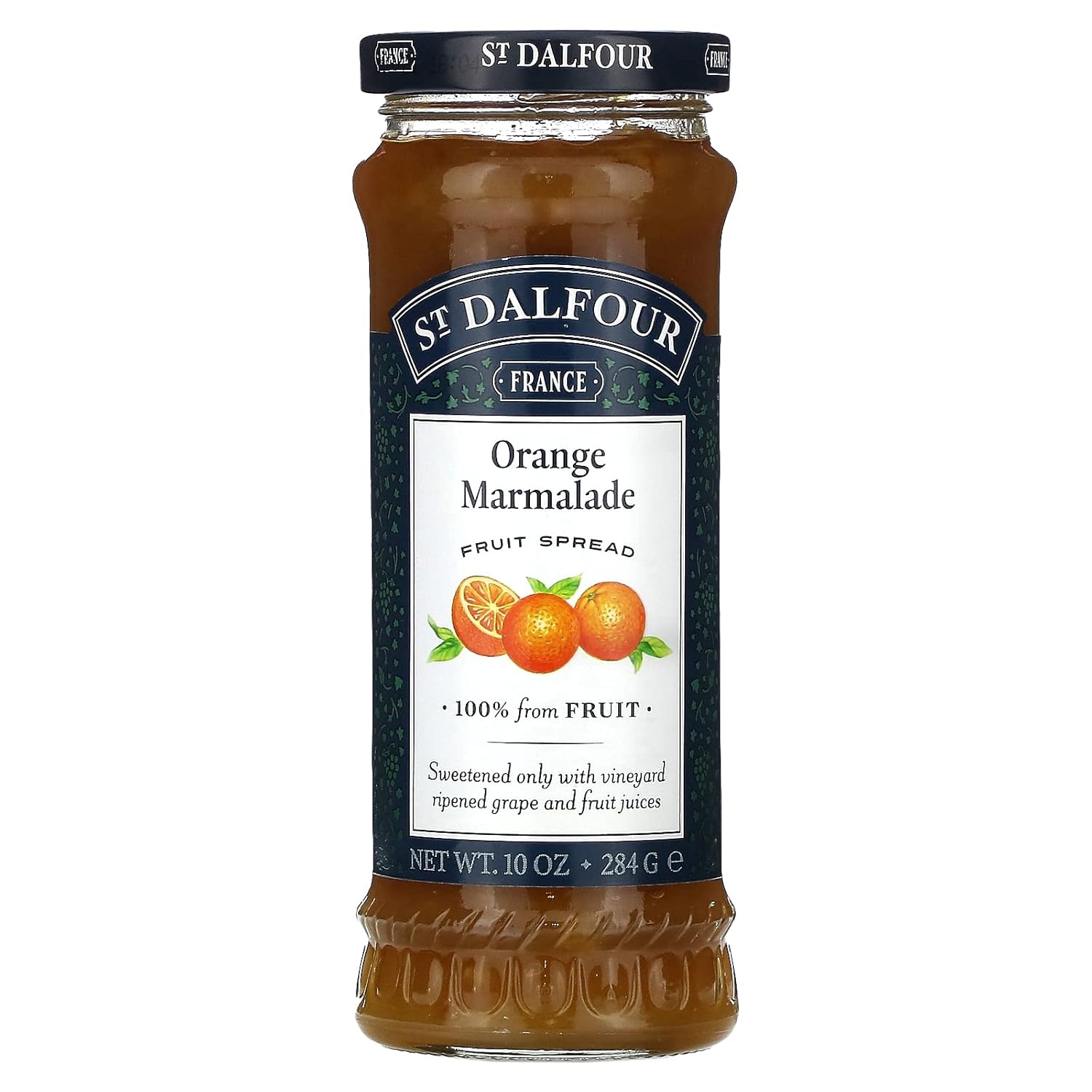 St. Dalfour Orange – -Provides 100% Natural Stasis Fruit Jam – 10 oz.