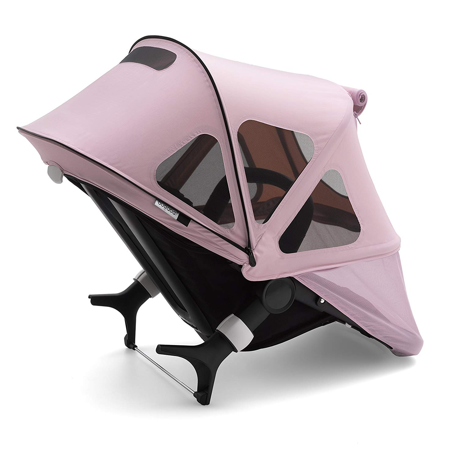Bugaboo Fox/Cameleon Sun Canopy with Ventilation Windows - Soft Pink