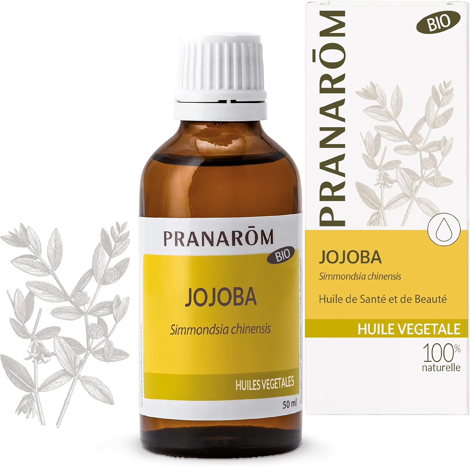 Pranarôm Organic Sweet Almond Vegetable Oils 50 ml