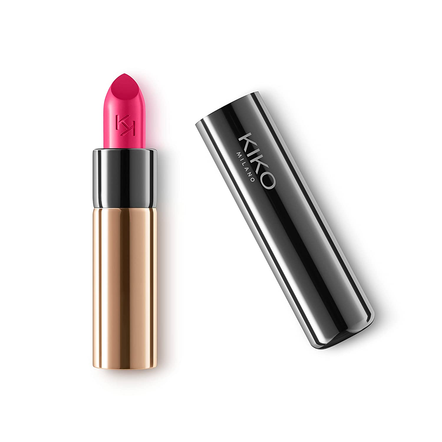 KIKO Milano Gossamer Emotion Creamy Lipstick 124 Cream Lipstick with Full Colour, ‎124 azalea