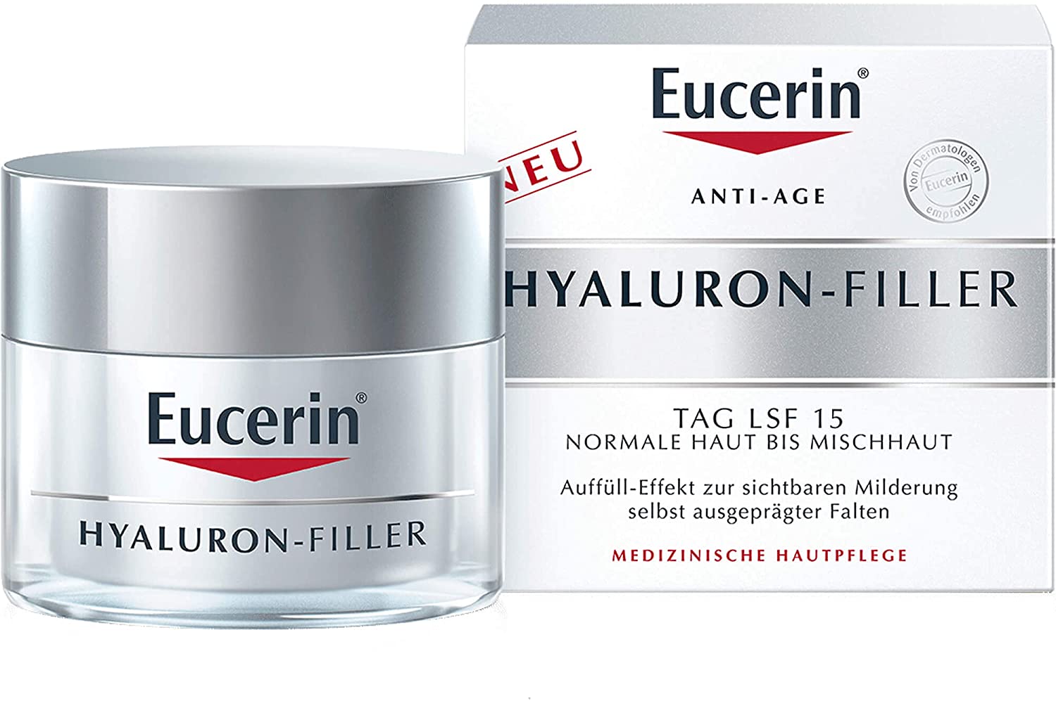 Eucerin Anti-age Hyaluronic Filler Day SPF 15 Cream, 50 ml Cream