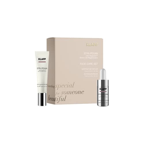 KLAPP Cosmetics - STRI PEXAN Face Care Set - Weihnachten 2021 (1 x 10 ml Serpentine Serum | 1 x 15 ml Intensivecream)