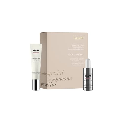 KLAPP Cosmetics - STRI PEXAN Face Care Set - Weihnachten 2021 (1 x 10 ml Serpentine Serum | 1 x 15 ml Intensivecream)