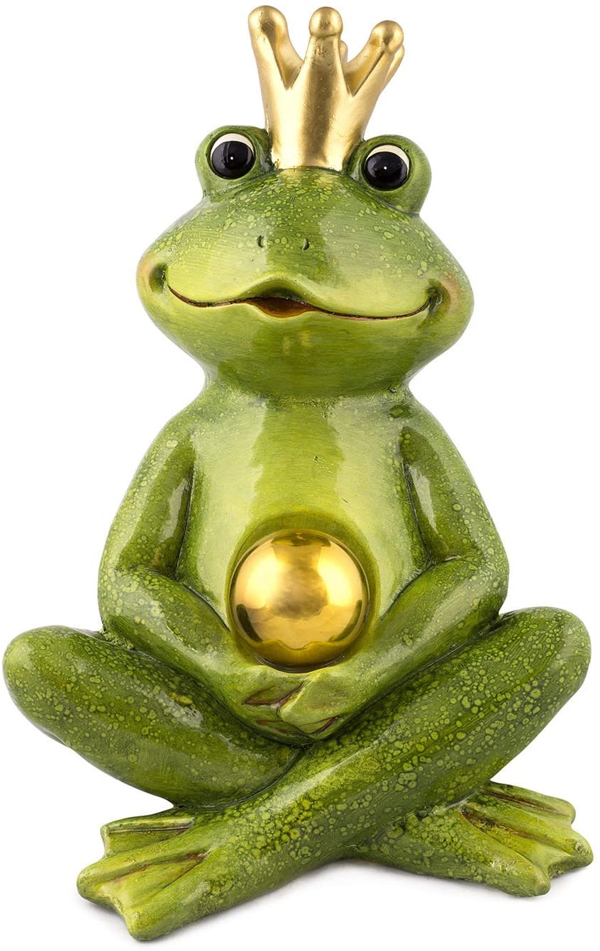 Pajoma Frog King In Green And Gold Ball