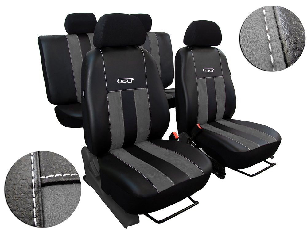 \'Car Seat Cover Set for E 39 Set of Seat Covers Dark Grey PU Leather With ALCANTRA. GT. In This listing.