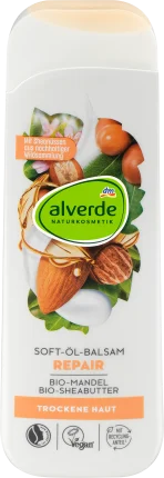 Alverde Soft-Oil-Balsam Repair Bio-Mandel, organic shore, 250 ml