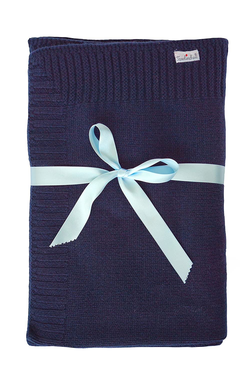Exclusive Cashmere Cashmere Blanket – 100% Pure Cashmere  Navy