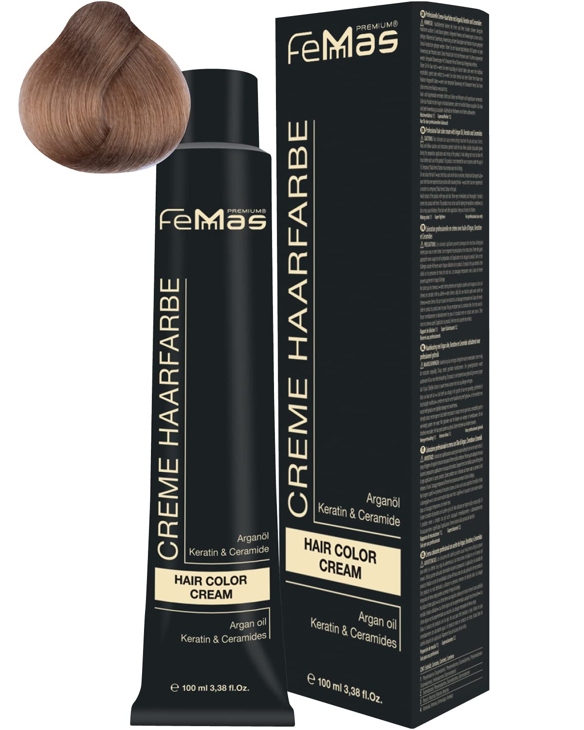 Femmas Hair Colour Cream 100 ml Hair Colour (Light Blonde 8), ‎light