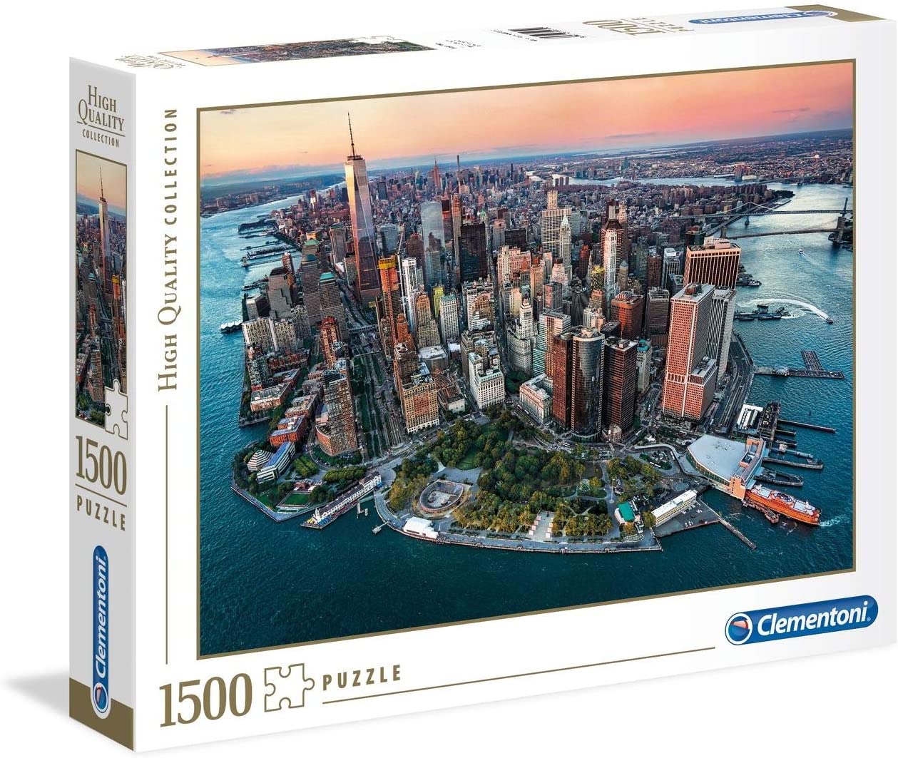 Clementoni 1500 Piece High Quality Collection, New York, Multicoloured