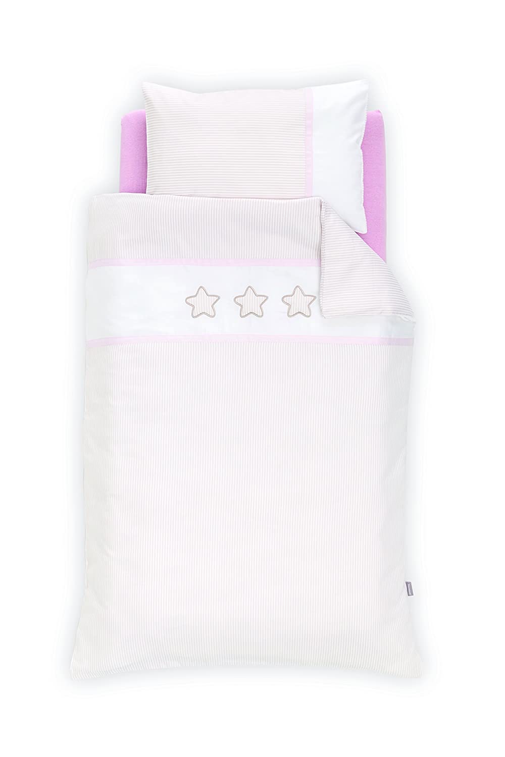 Träumeland TT16402 Dreamy Stars Bed Linen 100 x 135 cm Pink