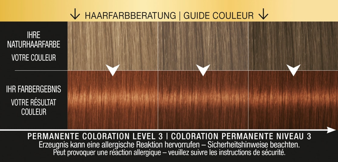 Hair Color Warm Copper 6-76. 1 Pc