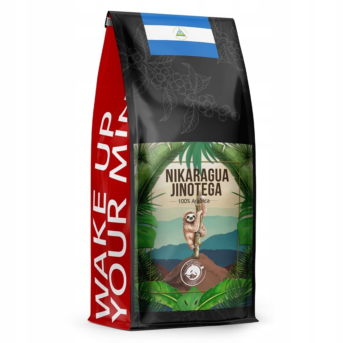 Blue Orca Coffee - NIKARAGUA JINOTEGA - Specialty Kaffeebohnen aus Nicaragua Jinotega - Frisch geröstet - Single Origin - SCA 83 Punkte, 1 kg
