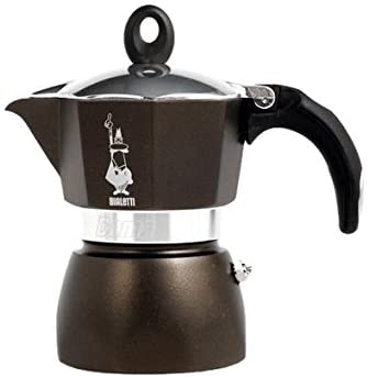 Bialetti Dama 3 Cup Espresso Maker for 3 Cups/Aluminium/Wenge