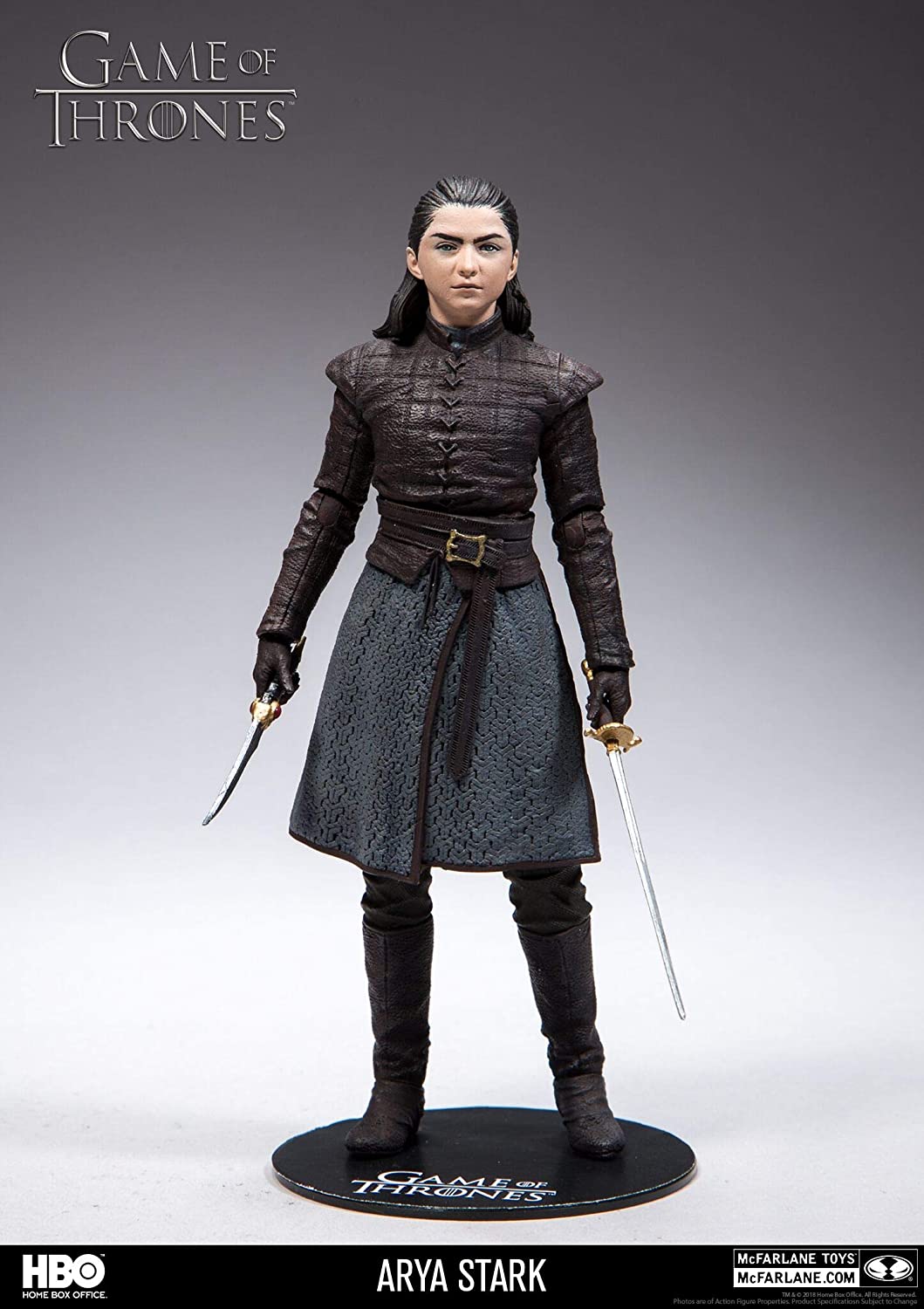 Game Of Thrones Arya Stark Multi Coloured Pvc Figure In Gift Box