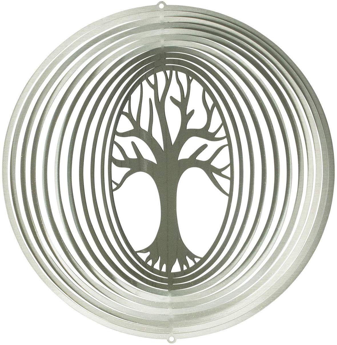Cim Stainless Steel Wind Chime Tree Of Life 200 Light Reflecting Diameter 2
