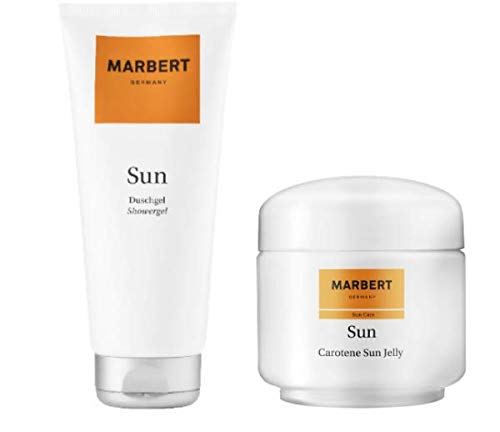 Marbert Sun Care Carotene Sun Jelly Tanning Gel 100 ml & Shower Gel 200 ml