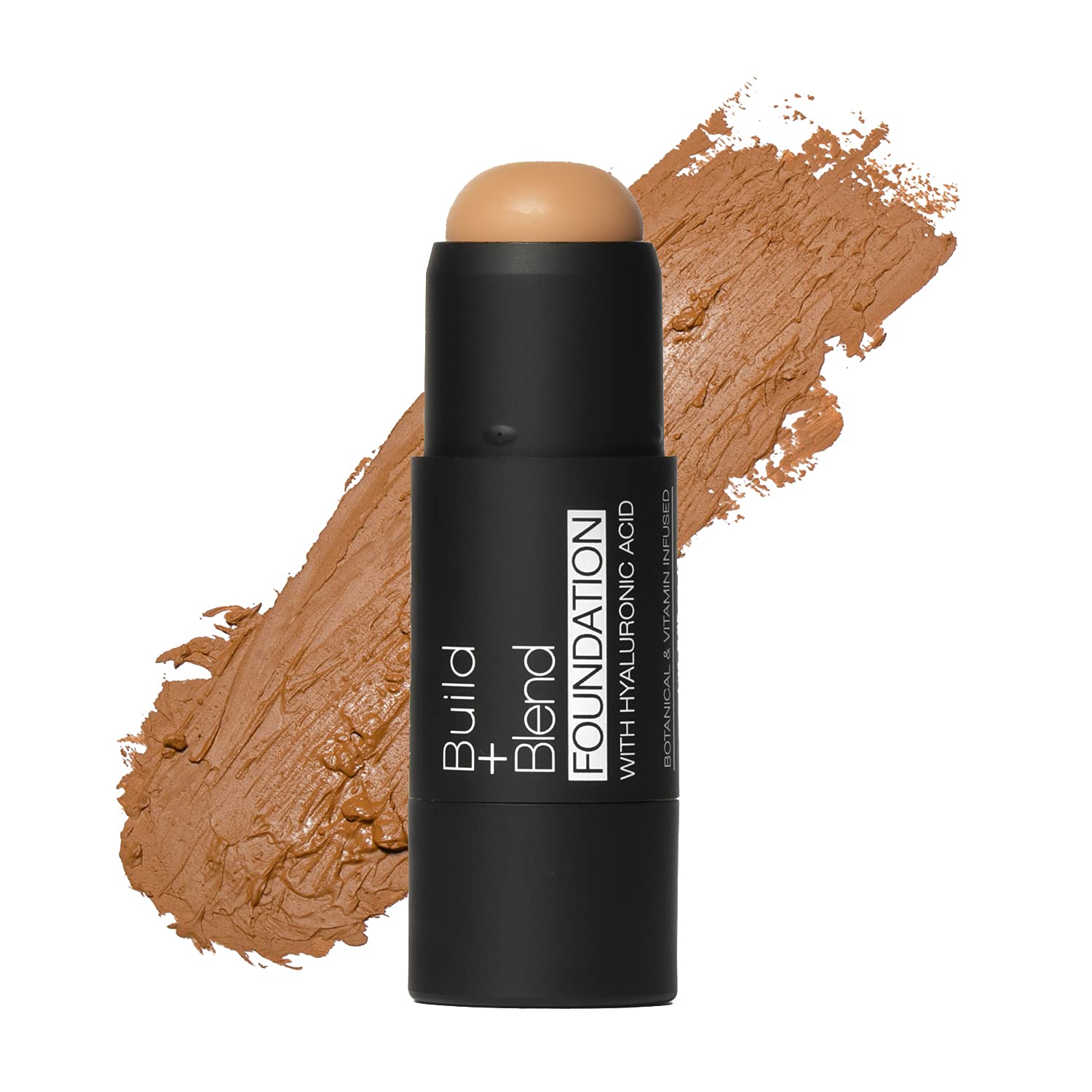 Palladio Build + Blend Foundation Stick, Contour Stick for the Face, Professional Makeup for the Perfect Look, 0.25 Ounces, Amber Glow
