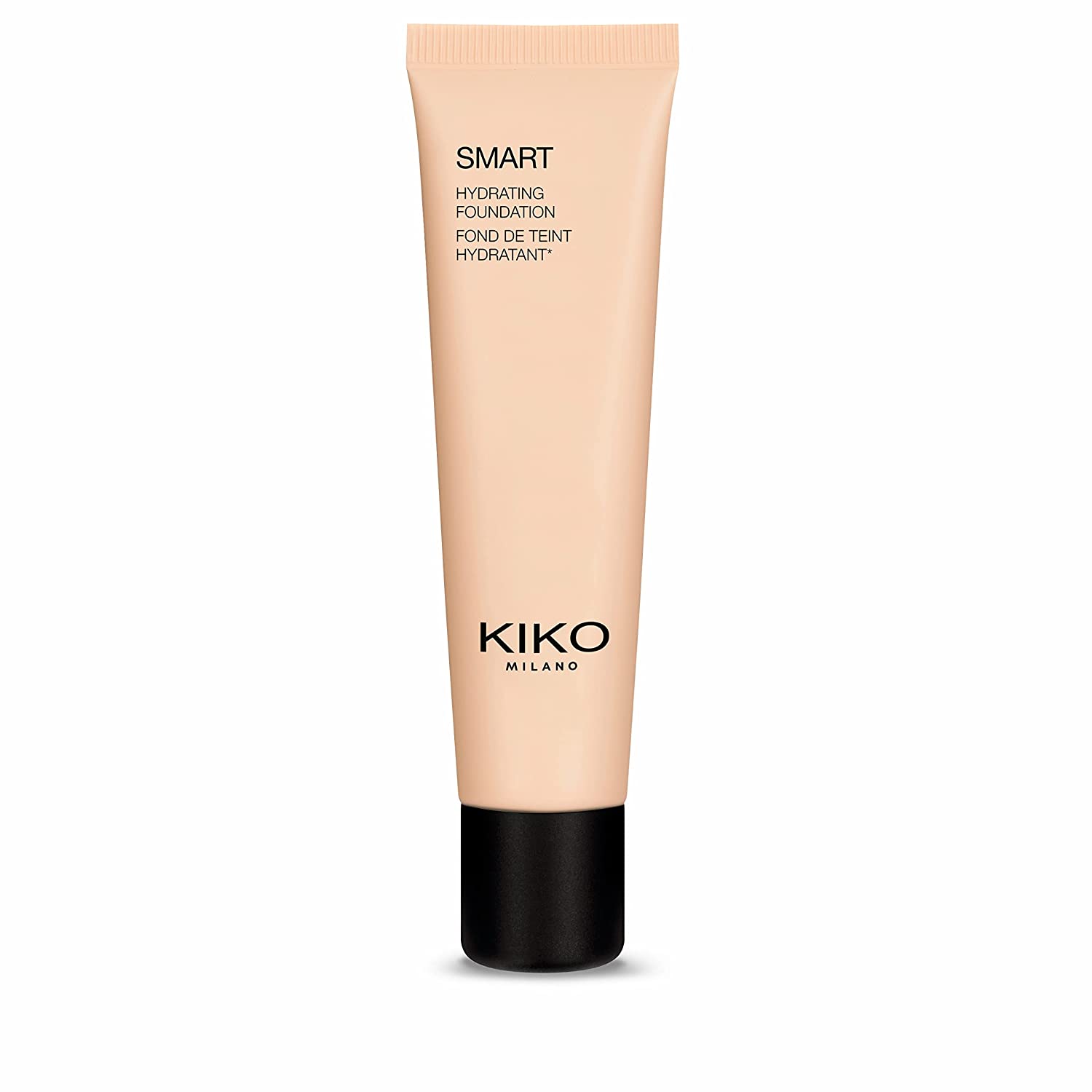 KIKO Milano Smart Hydrating Foundation 12 - Wb 90 | Moisturising and Evening Liquid Foundation, warm beige ‎wb90