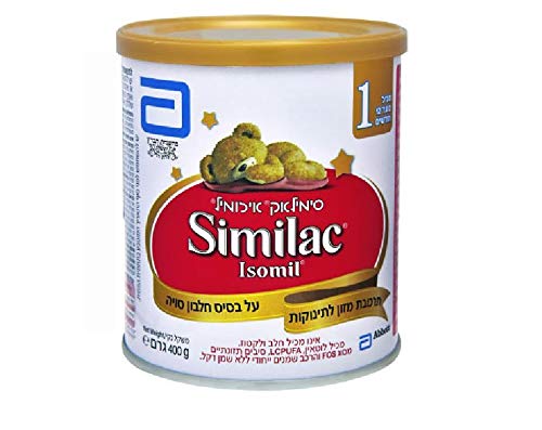 Abbott Similac Isomil 1 Muttermilch Ersatzpulver 0+12 Monate pflanzlich koscher 400g