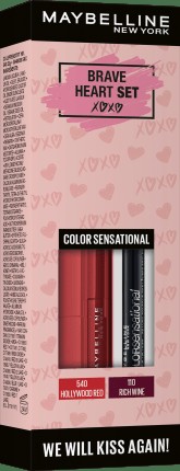 Maybelline New York Set Brave Heart Color Sensational 540 + Color Sensational Shaping Lipliner 