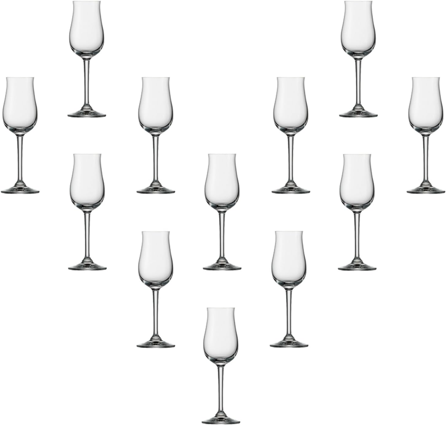 Stölzle Distillate Glassware Bar and Liqueur Glasses Set of 12