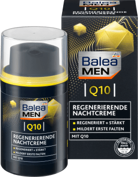 Balea MEN Q10 Regenerating Night Cream, 50 ml