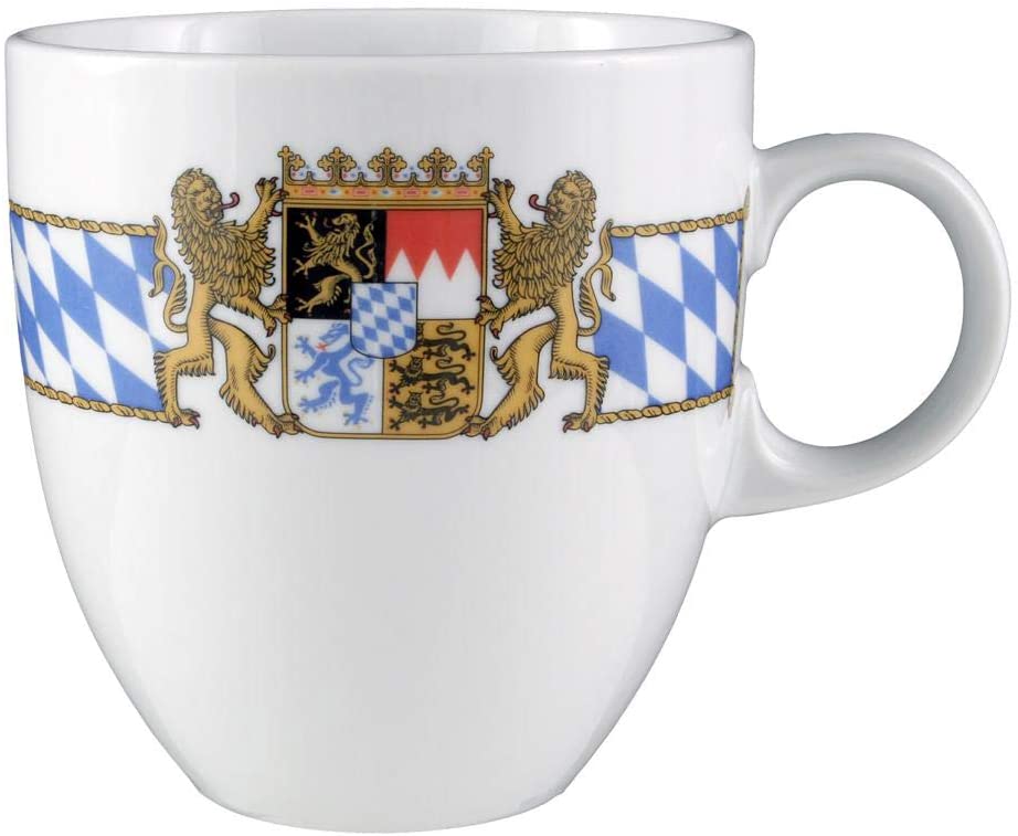 Seltmann Weiden 001.479426 Compact Bayern Mug 0.50 L, Blue/White/Yellow/Red