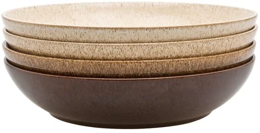 Denby Studio Craft Mixed 4 Piece Pasta Bowl Set, Set of 4