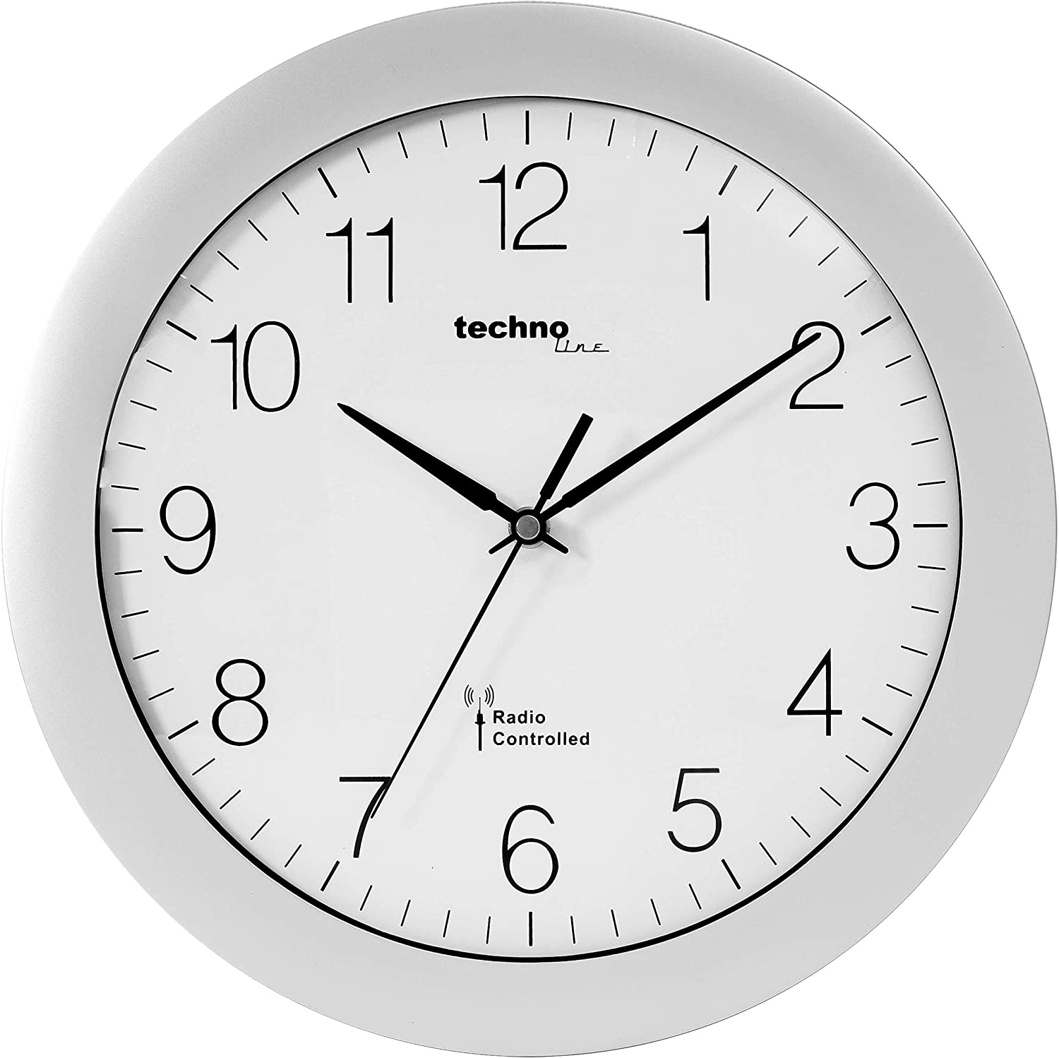 Technoline WT 8000 Radio-Controlled Wall Clock Diameter 30 cm
