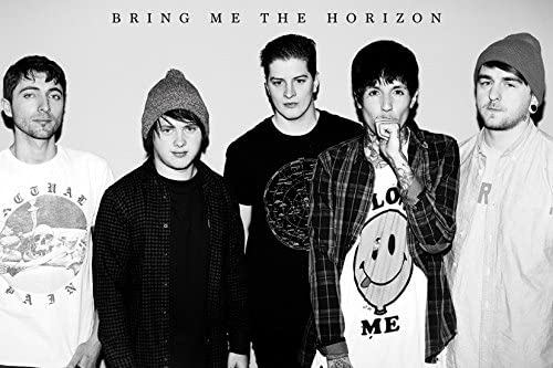 Gb Eye 61 X 91.5 Cm Bring Me The Horizon Black And White Maxi Poster