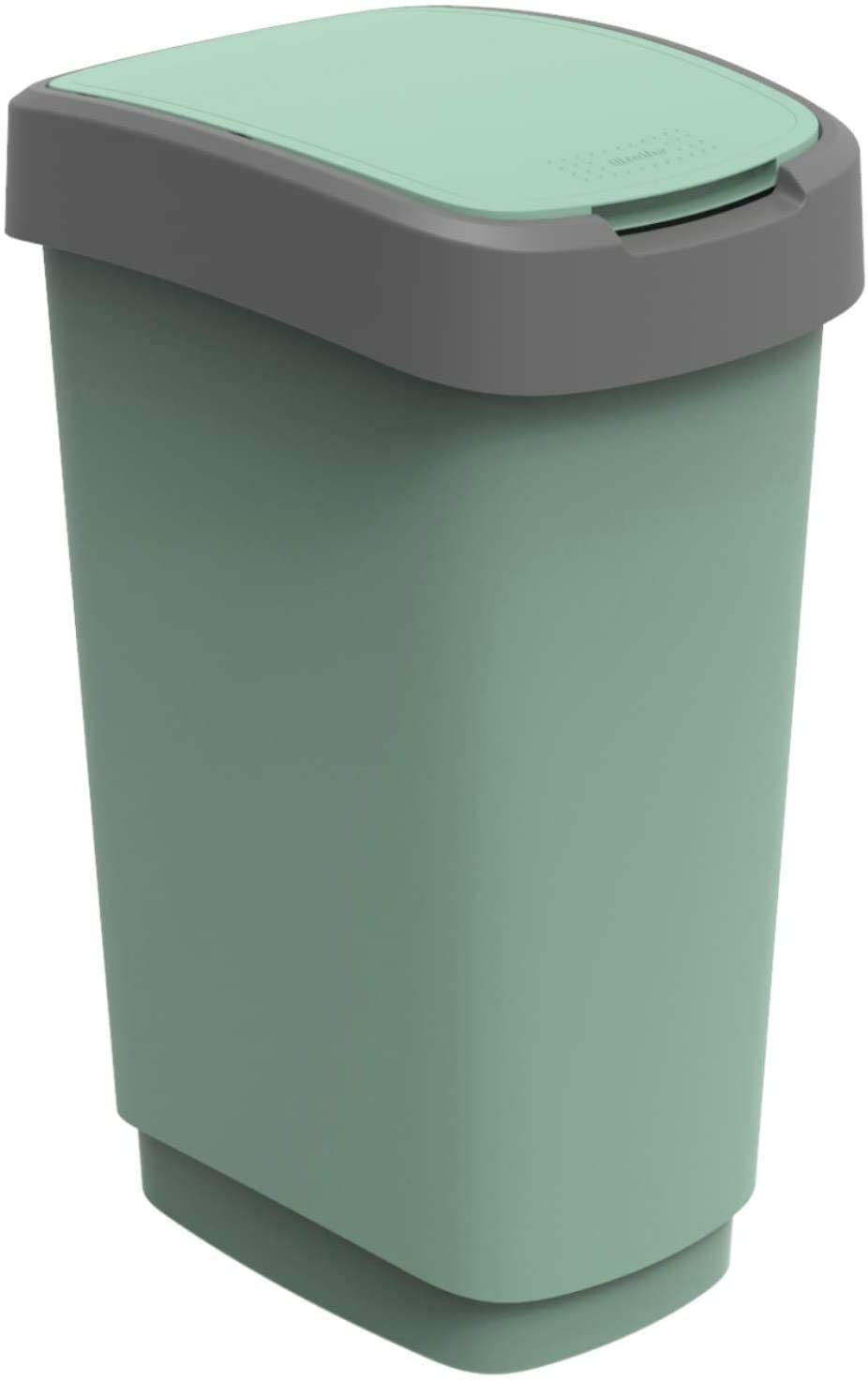 Rotho Twist Bin Plastic (PP) Black / Anthracite 50 Litres (40.1 x 29.8 x 60.2 cm)