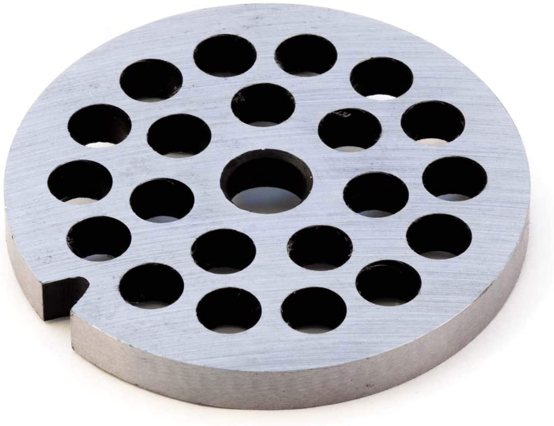 A.J.S. Unger Enterprise Perforated Disc for Mincer No. 22 / Diameter 10 mm for Meat Grinder Disc Replacement Plate Size 22/10 mm Perforated Disc Set Food Processor