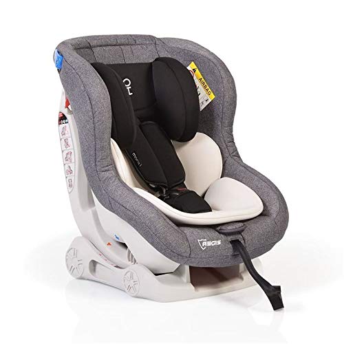 Cangaroo Aegis Child Seat Group 0/I (0-18 kg) Adjustable Backrest Grey Beige