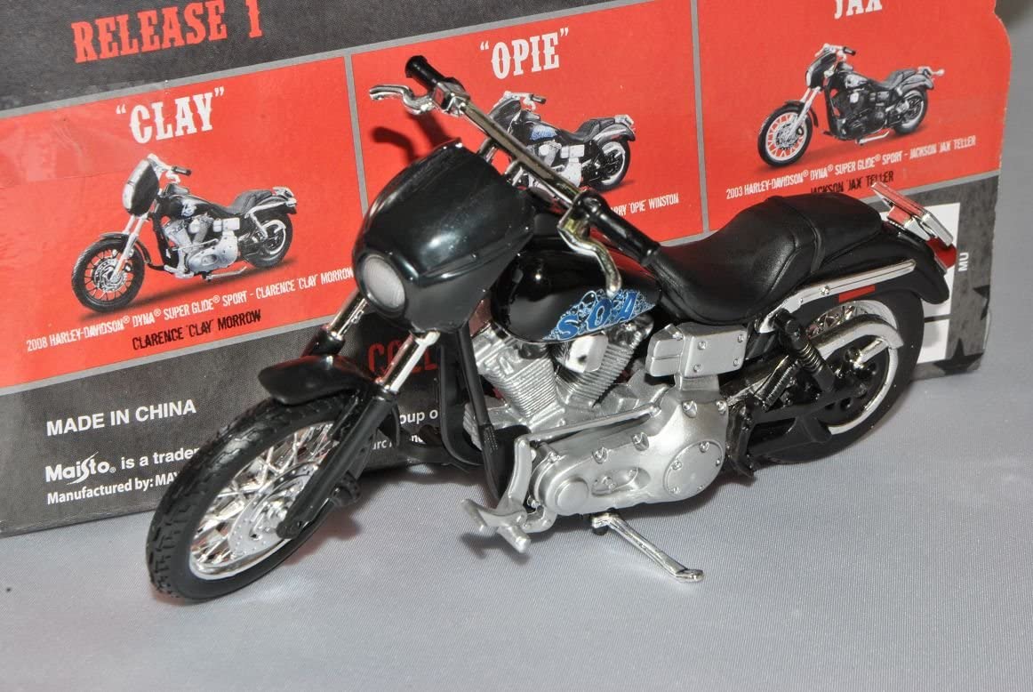 Unknown Hariey Davdson 2001 Dyna Super Glide Sport Opie Black Blister Sons 