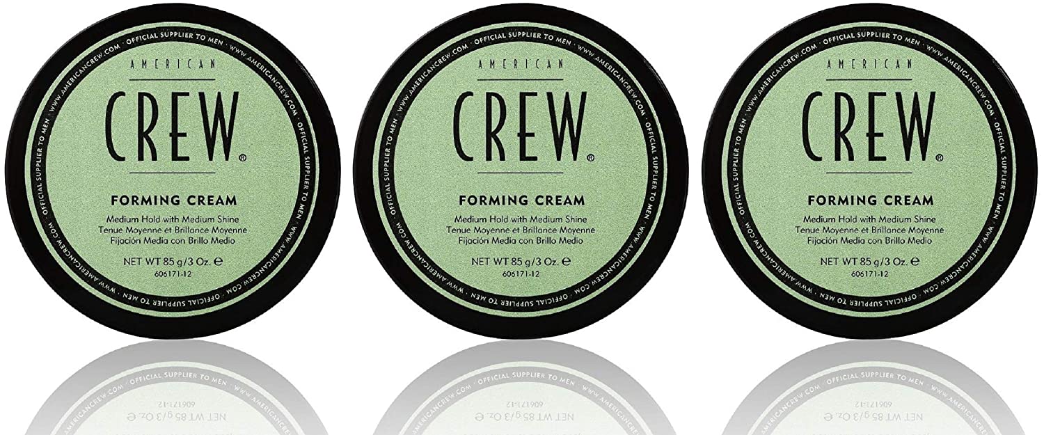 3 American Crew Forming Cream Medium Hold Natural Shine 85 g