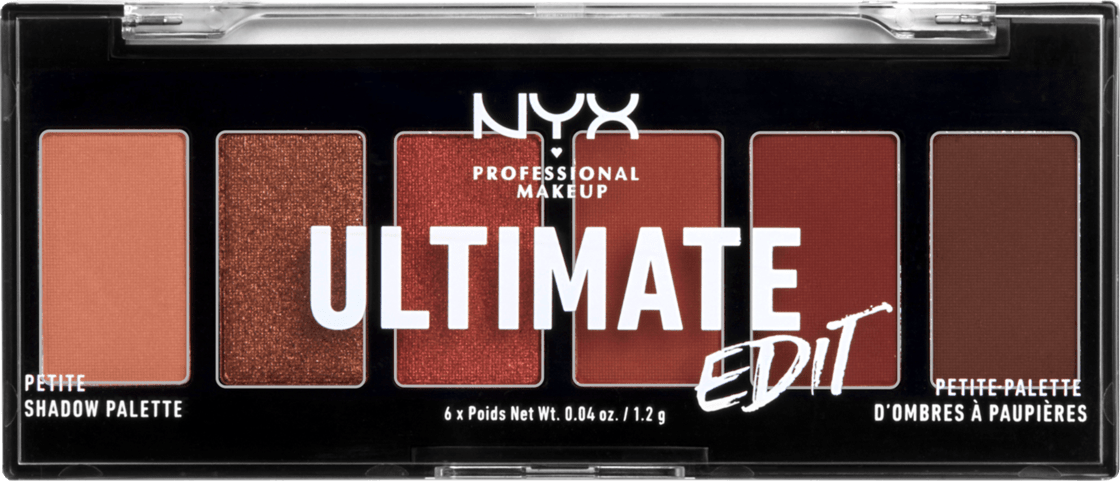 NYX PROFESSIONAL MAKEUP Lidschatten Ultimate Shadow Palette Mini Warm Neutrals 01, 7,2 G