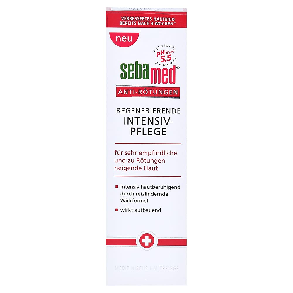 Sebamed Anti-Redness Regenerating Intenvis Care for Rosacea, Reduces Redness on the Face, Suitable as Rosacea Face Care, Rosacea Gel for the Care of Reddened Skin, 50 ml