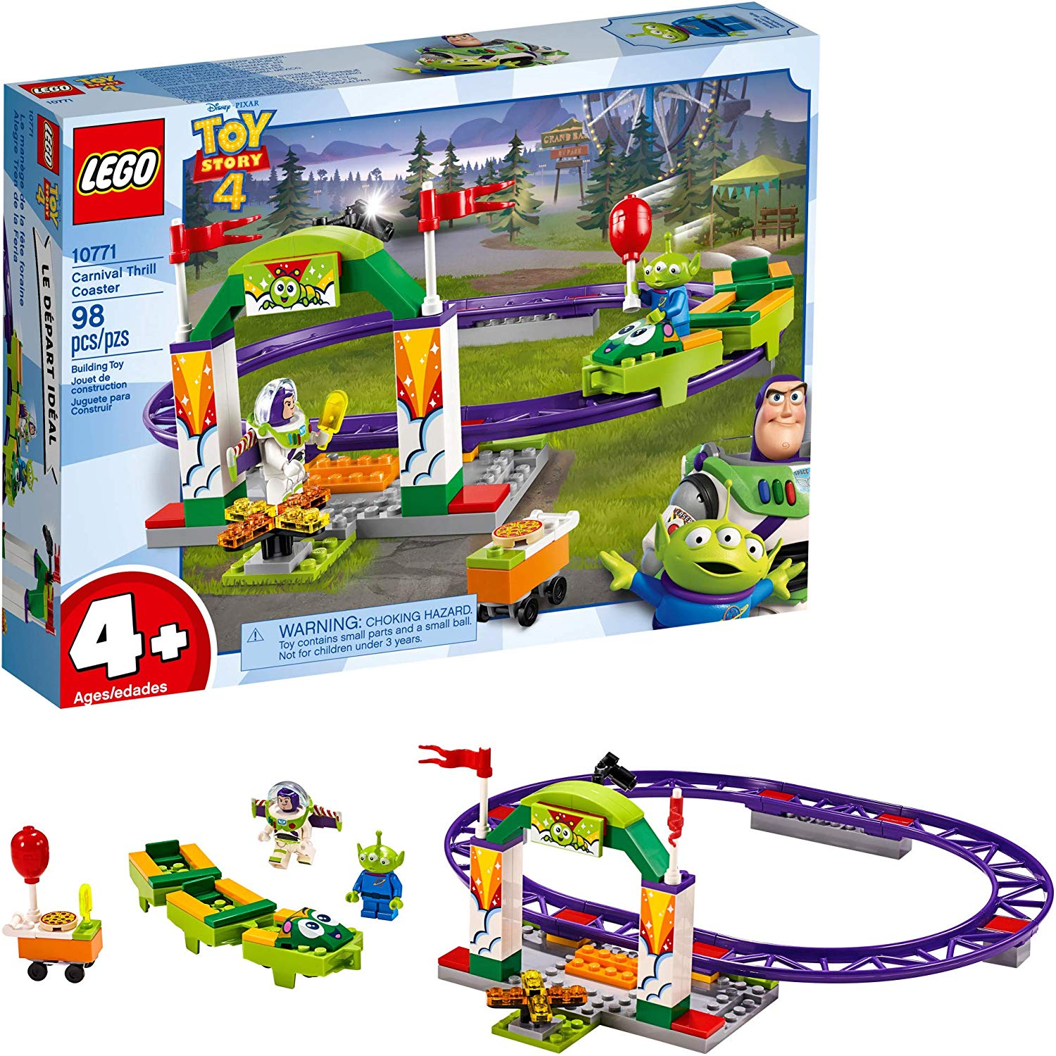 Lego Toy Story 4 Kermis Achtbaan 10771