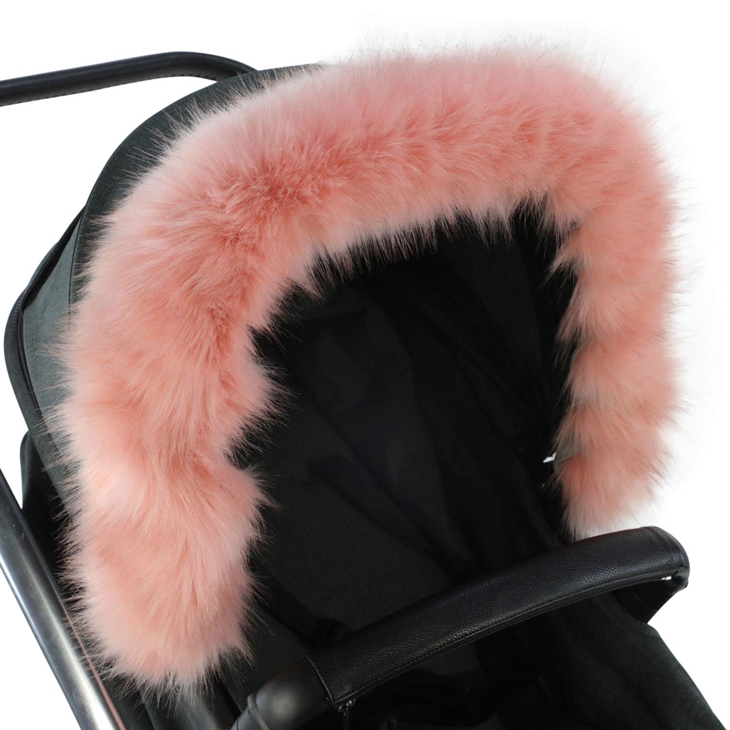 Pink Fur Hood To Fit Noukies