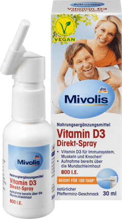 Mivolis Vitamin D3 Direkt-Spray, 30 ml