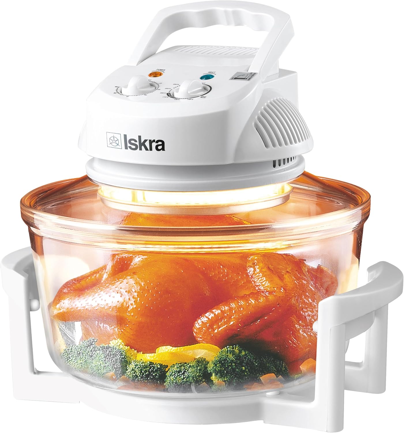 Iskra Halogen Oven 12-17L Convection Oven Hot Air Oven with Timer 1400W