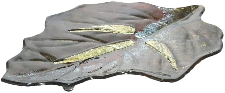 GILDE GLAS art Design Bowl Decorative Object Handmade Glass W 55 cm