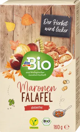 dmBio Falafel chestnuts, 160 g