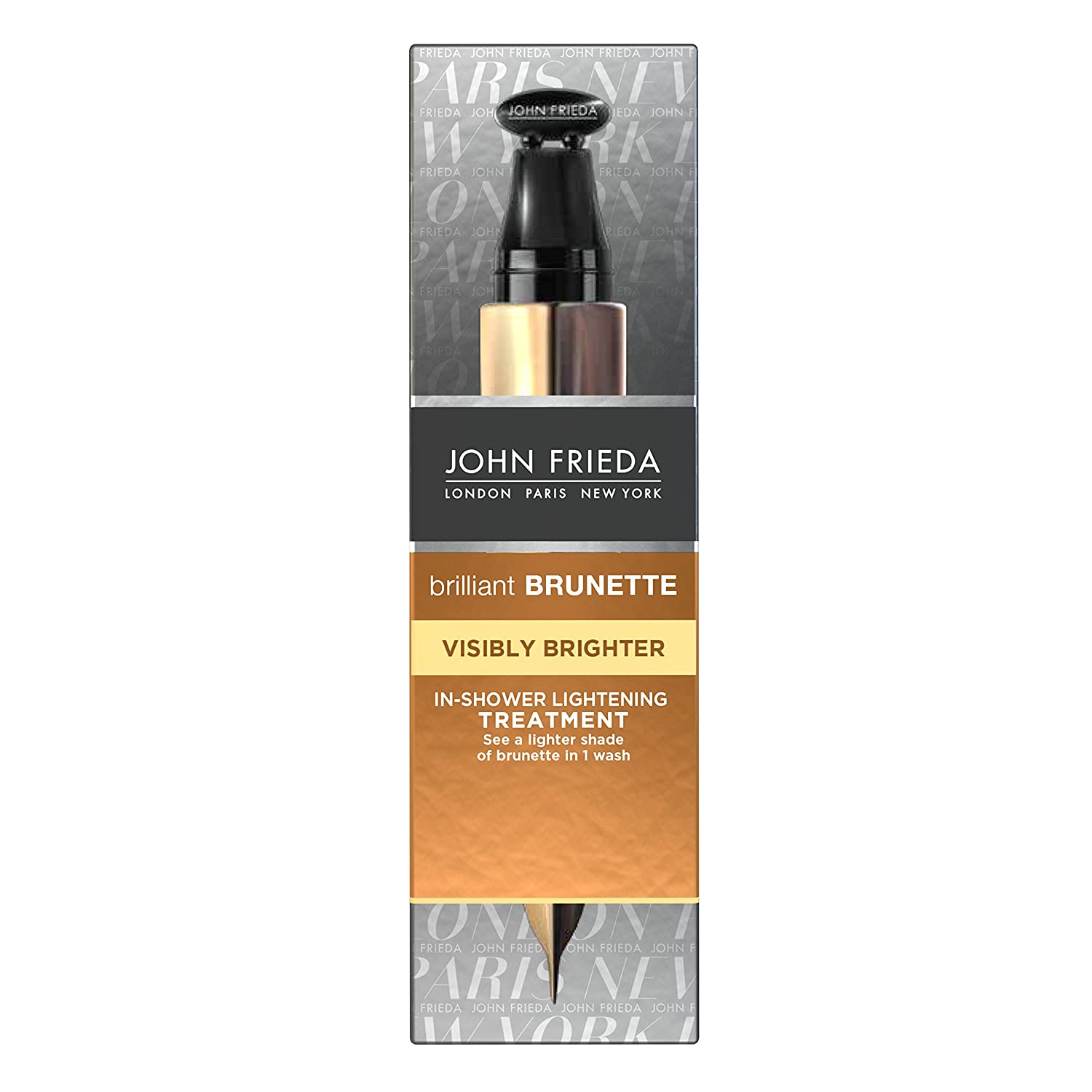 John Frieda Visibly Brighter 34 ml In Shower Lightening Brilliant Brunette [NL/F/UK, 1 Piece, ‎treatment