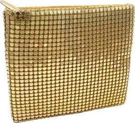 Max Factor cosmetic bag \"Your gift\" gold, 1 pc